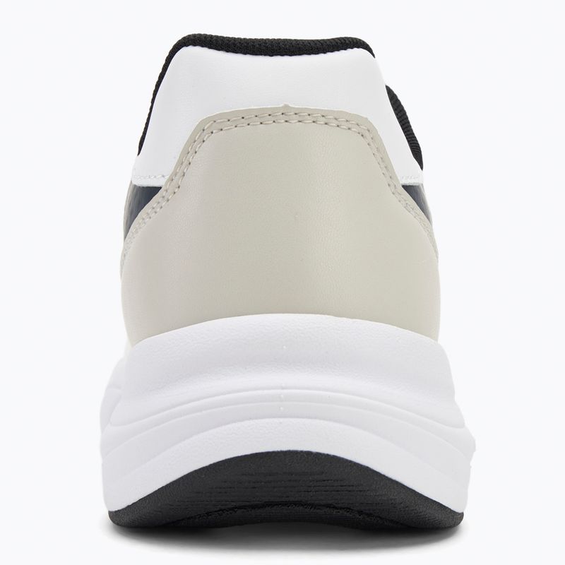 Calvin Klein scarpe donna YW0YW01887 Retro Tennis Knit Mg bianco brillante/argento bich/navy 6