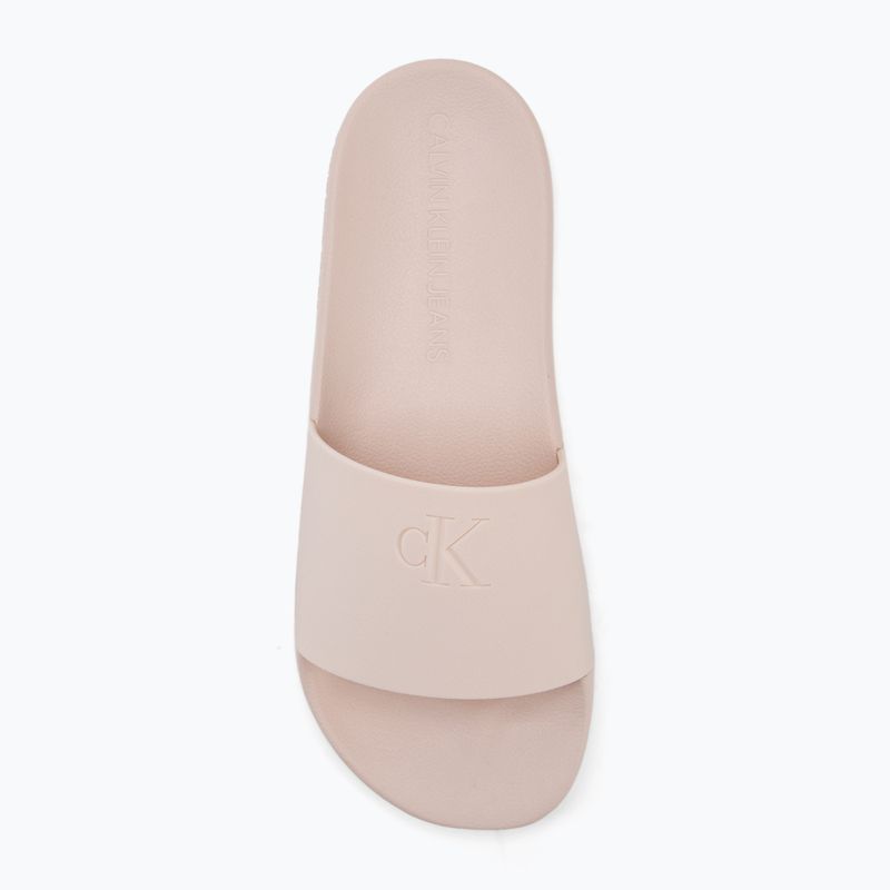Calvin Klein infradito donna YW0YW01715 Slide Monogram Tpu whisper rosa 5
