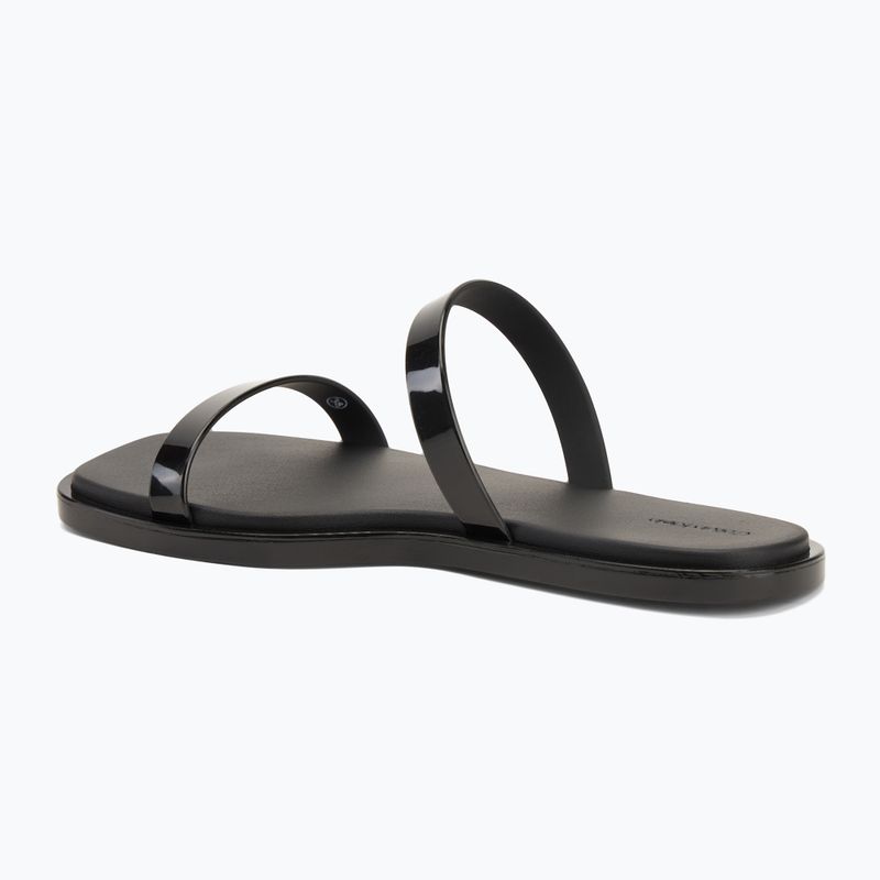 Calvin Klein infradito donna HW0HW02417 Double Bar Slide - Jelly nero 3