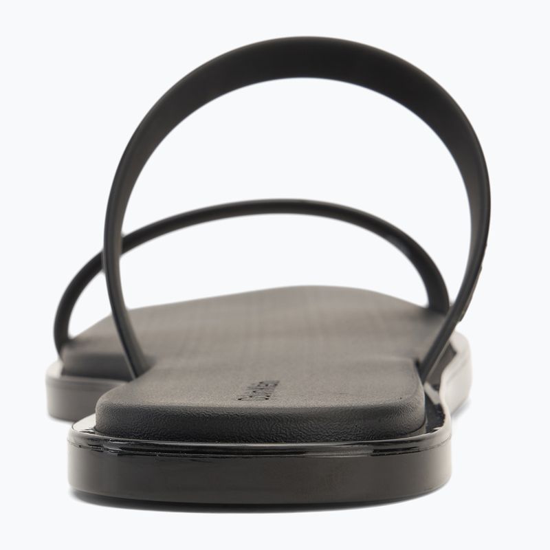 Calvin Klein infradito donna HW0HW02417 Double Bar Slide - Jelly nero 6