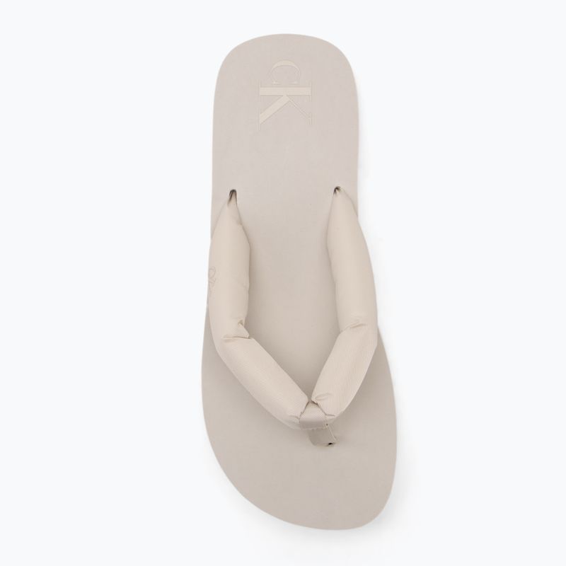 Donna Calvin Klein YW0YW01723 Sandalo da spiaggia Flatform Ttxr Raso triplo guscio d'uovo infradito 5