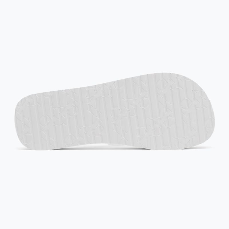 Calvin Klein YW0YW01830 Sandalo da spiaggia Flatform Tpu bianco/nero infradito 4