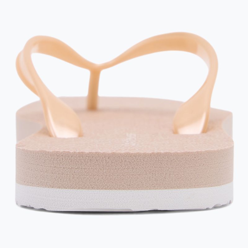 Calvin Klein infradito donna YW0YW01720 Tong+ Tpu Metallic whisper pink/bianco brillante 6
