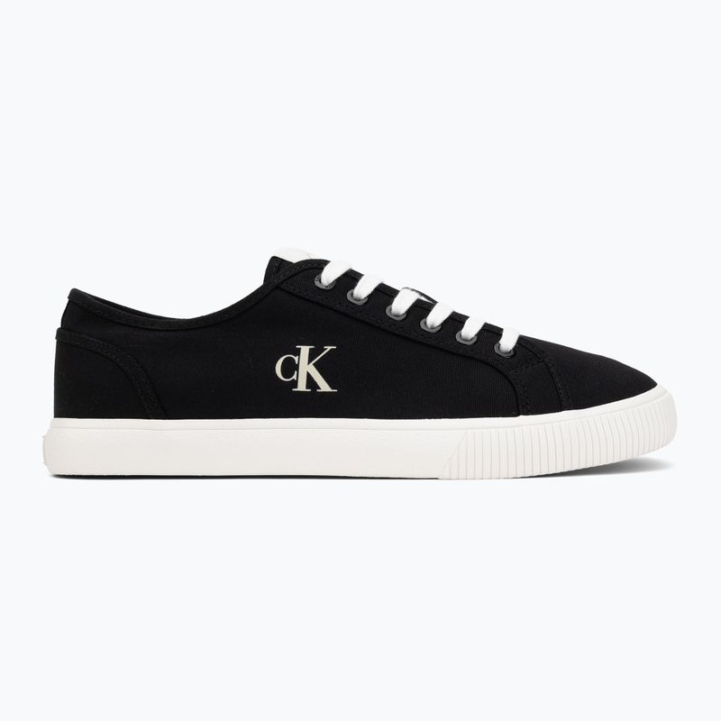 Sneakers uomo Calvin Klein YM0YM01209 3 Ess Vulc Low Mg Canvas ck black/bright white 2