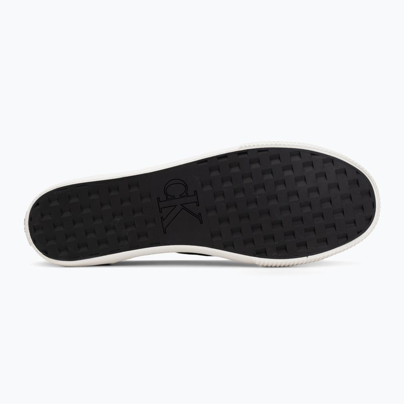 Sneakers uomo Calvin Klein YM0YM01209 3 Ess Vulc Low Mg Canvas ck black/bright white 4