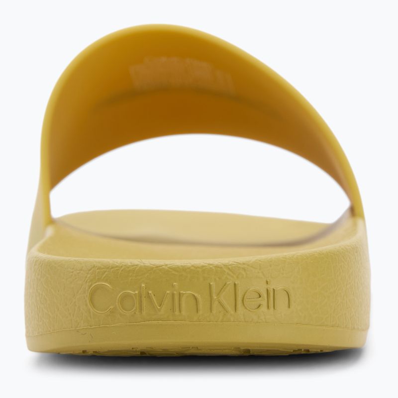 Calvin Klein infradito uomo HM0HM00455 Pool Slide Gomma olio di avocado 6