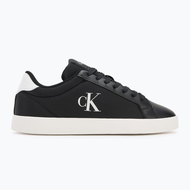 Scarpe uomo Calvin Klein YM0YM01213 3 Cupsole PU ck black/bright white 2