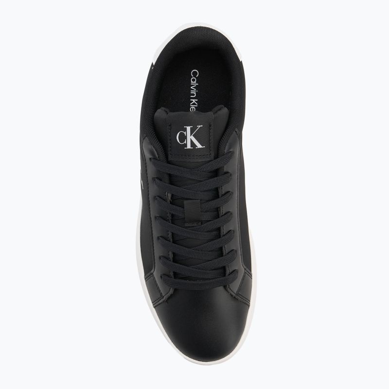 Scarpe uomo Calvin Klein YM0YM01213 3 Cupsole PU ck black/bright white 5