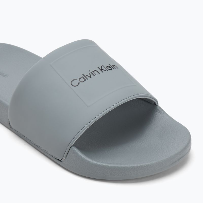 Calvin Klein infradito uomo HM0HM01754 Pool Slide Ck Square granite road 7