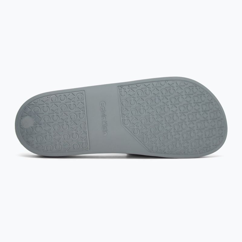 Calvin Klein infradito uomo HM0HM00455 Pool Slide Rubber granite road 4