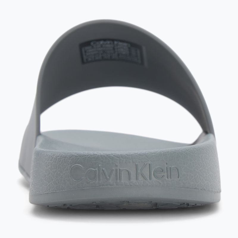Calvin Klein infradito uomo HM0HM00455 Pool Slide Rubber granite road 6