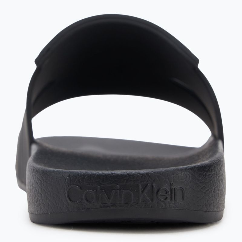 Calvin Klein infradito uomo HM0HM01752 Pool Slide Double T nero 6