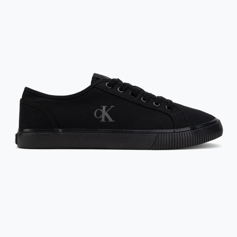 Sneakers uomo Calvin Klein YM0YM01209 3 Ess Vulc Low Mg Canvas triple black 2