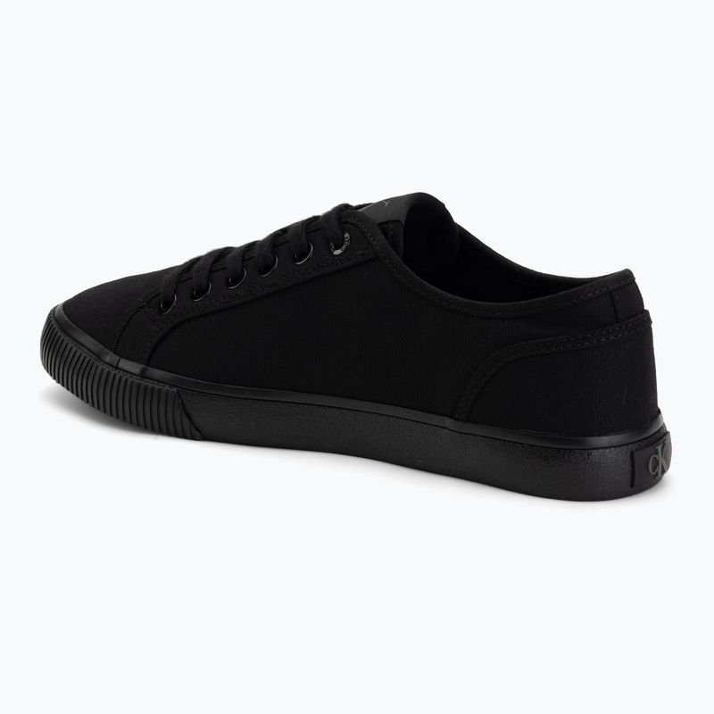 Sneakers uomo Calvin Klein YM0YM01209 3 Ess Vulc Low Mg Canvas triple black 3