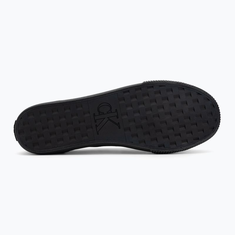 Sneakers uomo Calvin Klein YM0YM01209 3 Ess Vulc Low Mg Canvas triple black 4