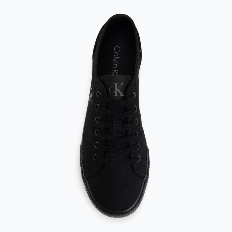 Sneakers uomo Calvin Klein YM0YM01209 3 Ess Vulc Low Mg Canvas triple black 5