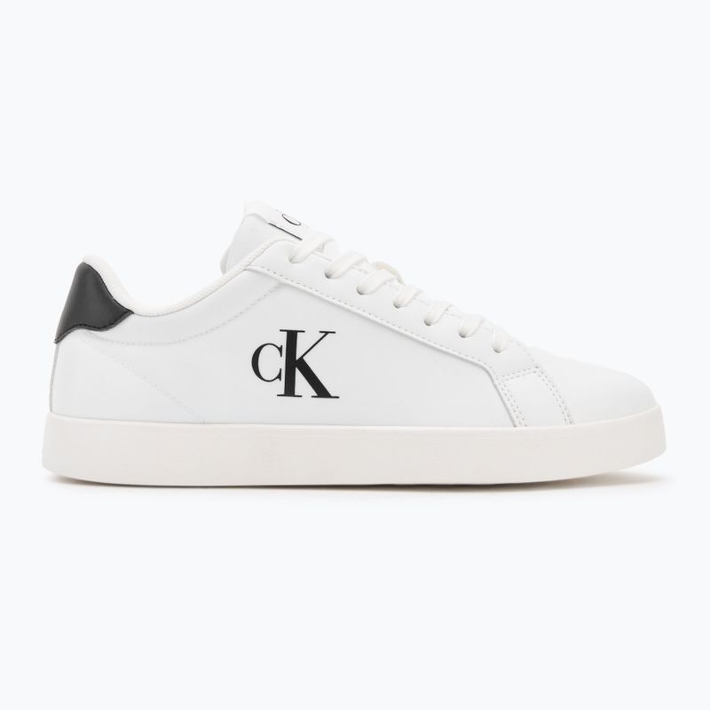 Scarpe da uomo Calvin Klein YM0YM01213 3 Cupsole PU bright white/ck black 2