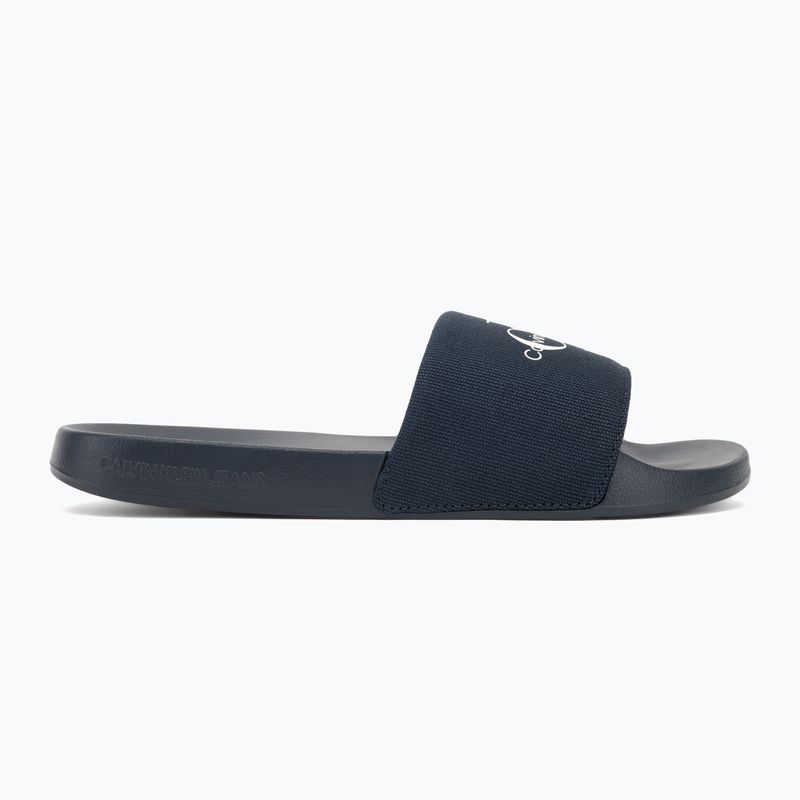 Calvin Klein YM0YM01271 Uomo Slide Monogram Cv triple calvin navy infradito 2