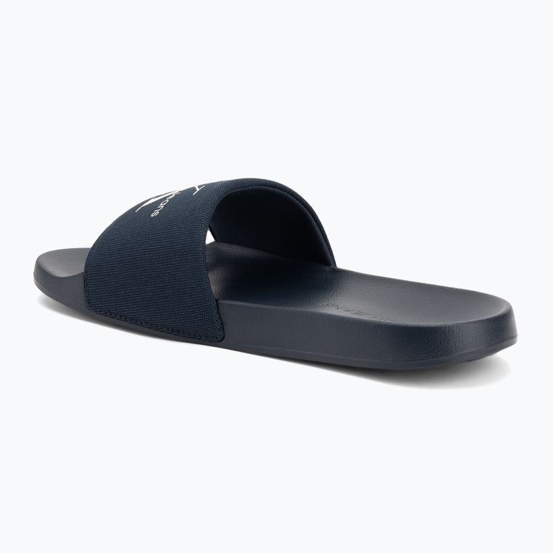 Calvin Klein YM0YM01271 Uomo Slide Monogram Cv triple calvin navy infradito 3