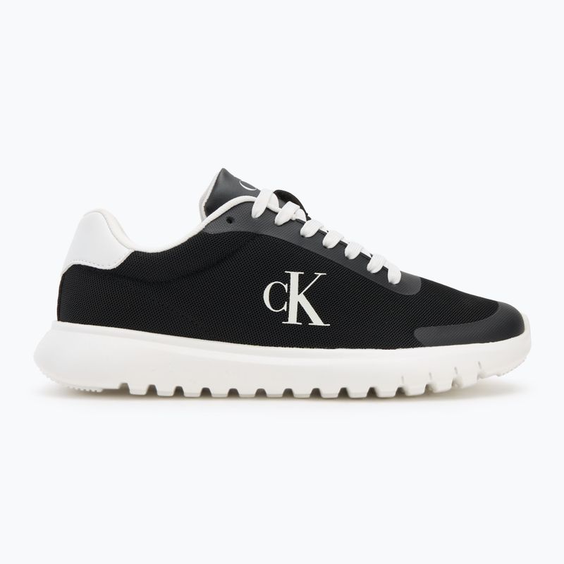 Scarpe da uomo Calvin Klein YM0YM01264 3 Eva Runner Mesh ck/black/bright white 2