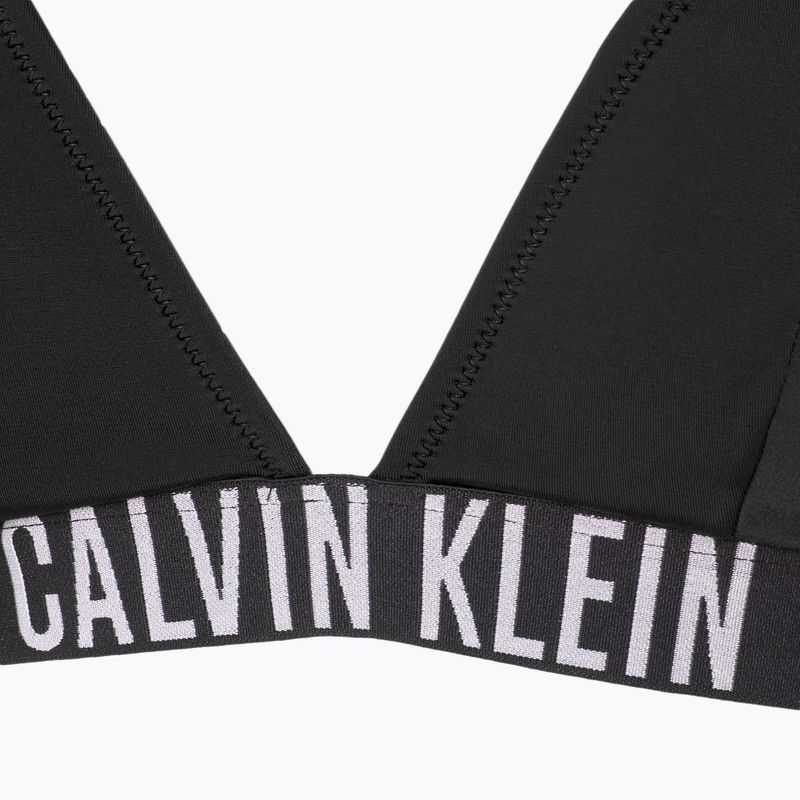 Calvin Klein top da bagno KW0KW02854 Intense Power Triangle-RP pvh nero 3