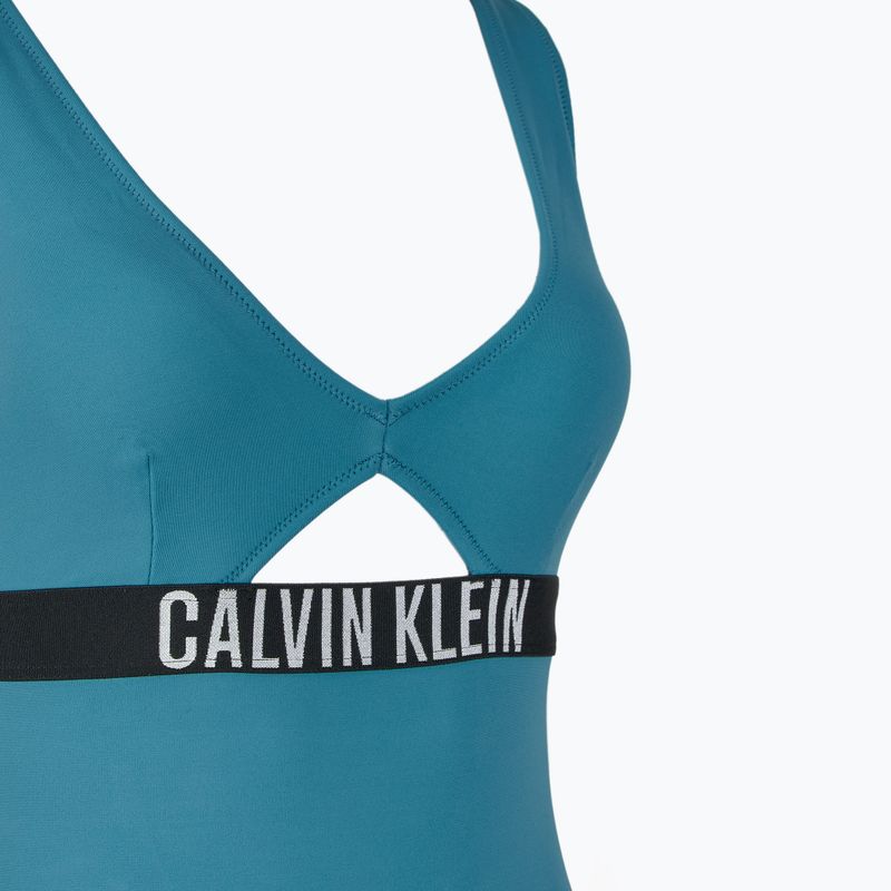 Calvin Klein costume da bagno donna KW0KW02746 Intense Power One Piece Fashion Fit blu tempesta 3