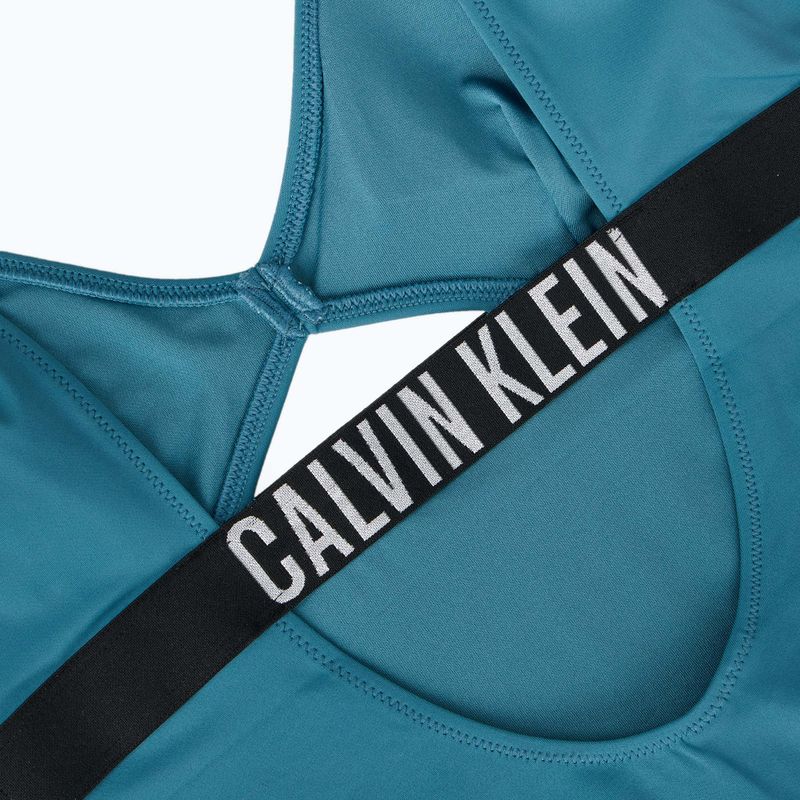Calvin Klein costume da bagno donna KW0KW02746 Intense Power One Piece Fashion Fit blu tempesta 4