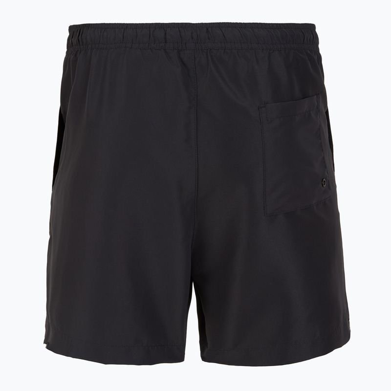 Pantaloncini da bagno Calvin Klein da uomo KM0KM01092 Intense Power Medium Drawstring pvh nero 2