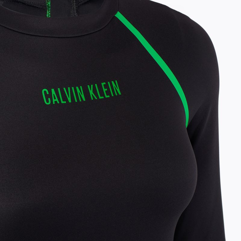 Costume intero donna Calvin Klein KW0KW02790 Intense Power Move Rashguard One Piece pvh nero 3