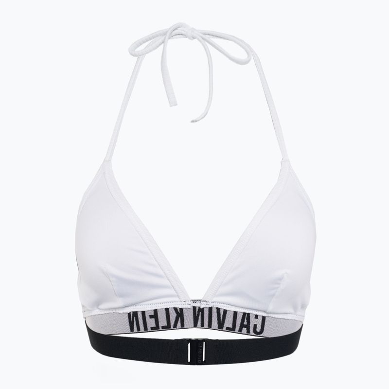 Calvin Klein top da bagno KW0KW02750 Intense Power Rib Triangle-RP bianco brillante 2