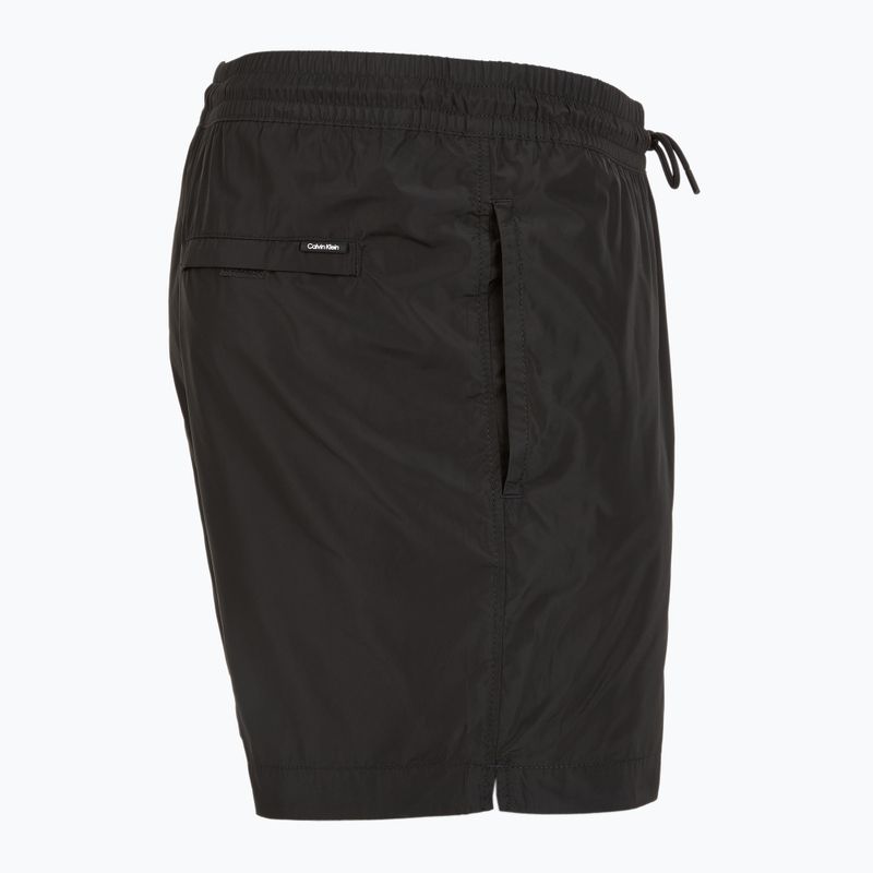Pantaloncini da bagno Calvin Klein da uomo KM0KM01111 pvh nero 4