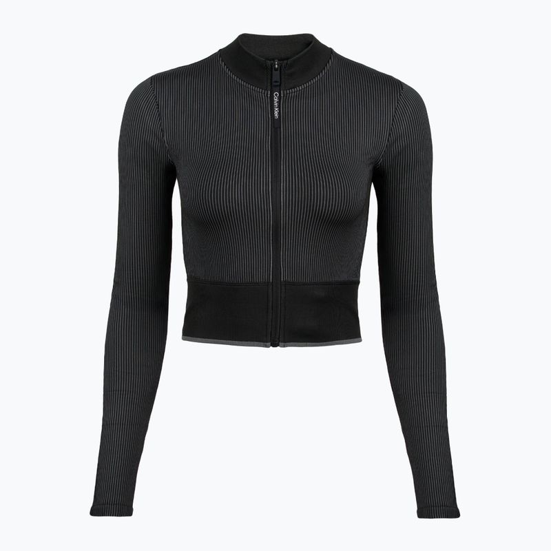 Felpa Calvin Klein donna 00GWS4J406 Senza cuciture nero