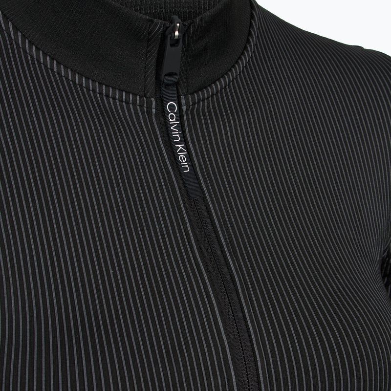 Felpa Calvin Klein donna 00GWS4J406 Senza cuciture nero 3