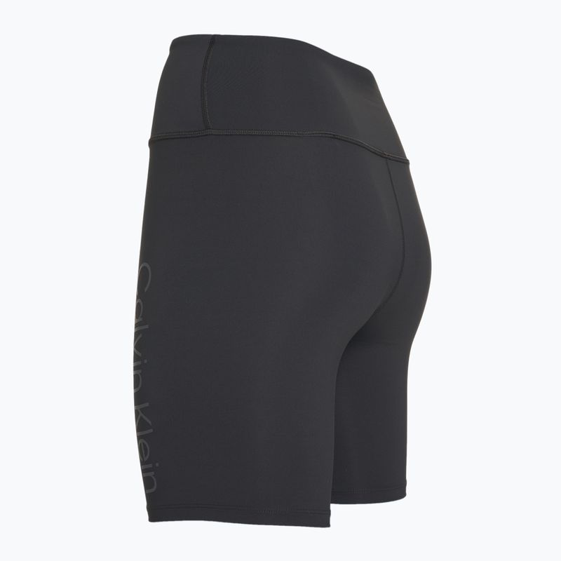 Pantaloncini da allenamento Calvin Klein donna LVGWS5L708 Pantaloncini da ciclismo nero 3