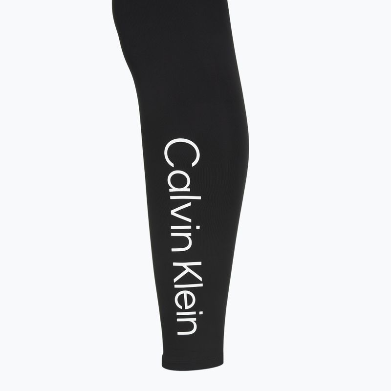 Leggings da allenamento da donna Calvin Klein LVGWS5L612 Lunghezza totale nero 3