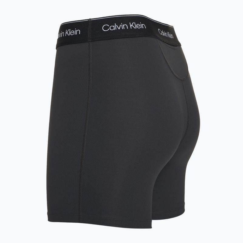 Pantaloncini da allenamento Calvin Klein donna LVGWS5L706 Pantaloncini da ciclismo nero 3