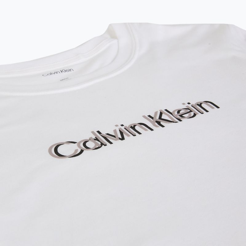 Calvin Klein Uomo LVGMS5K182 Maglietta grafica classica bianca 3