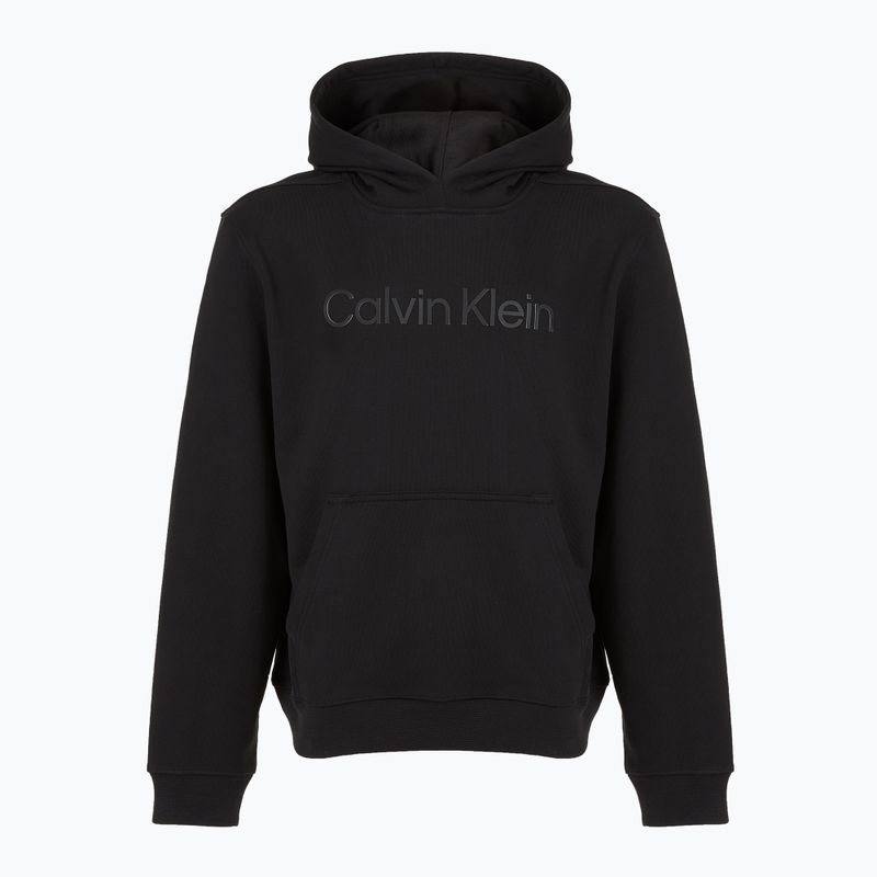 Uomo Calvin LVGMS5W340 Felpa con cappuccio grafica Klein nero