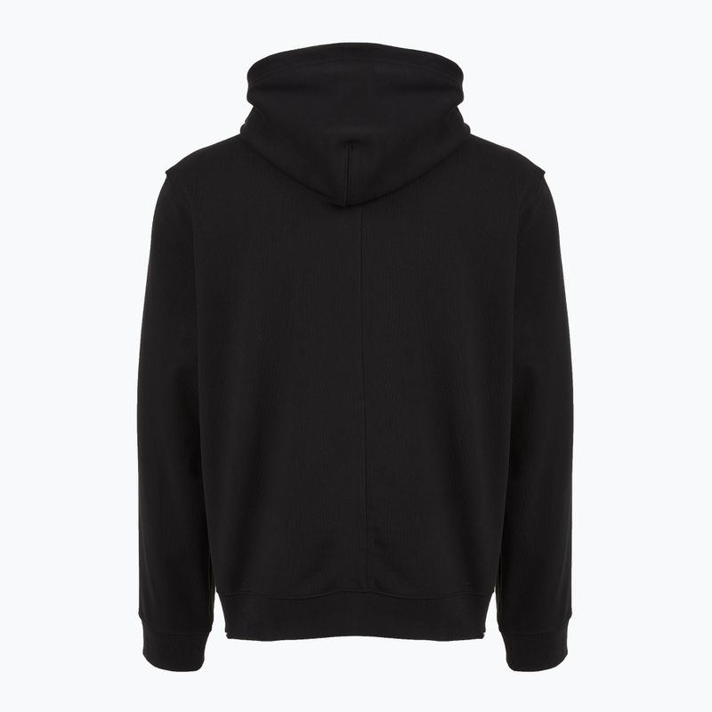 Uomo Calvin LVGMS5W340 Felpa con cappuccio grafica Klein nero 2