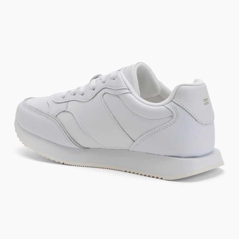 Tommy Hilfiger scarpe da donna Leather Runner bianco 3