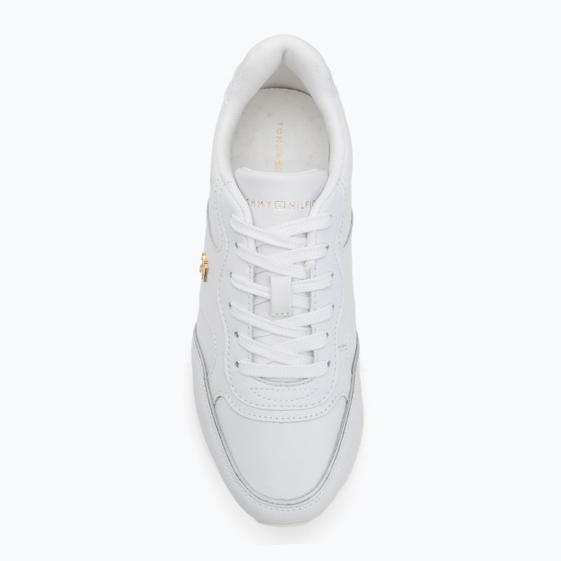 Tommy Hilfiger scarpe da donna Leather Runner bianco 5
