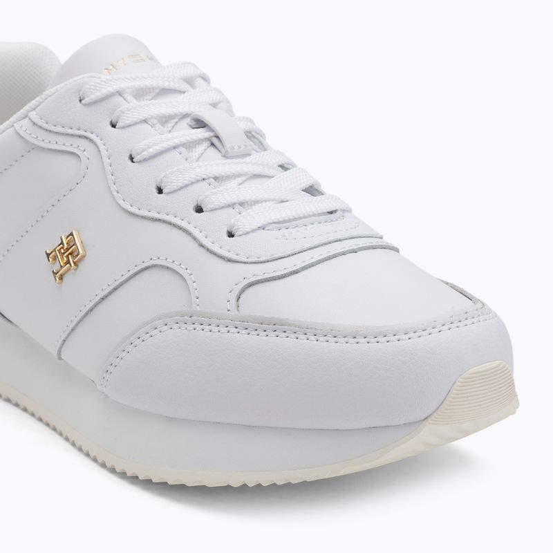 Tommy Hilfiger scarpe da donna Leather Runner bianco 7