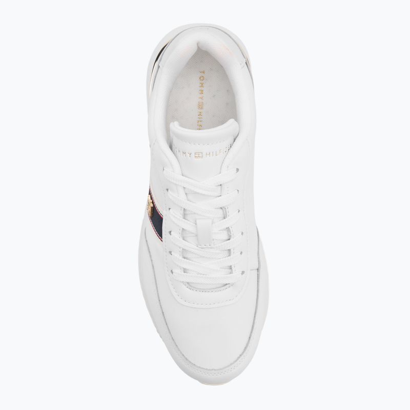 Tommy Hilfiger scarpe da donna Webbing Runner bianco 5