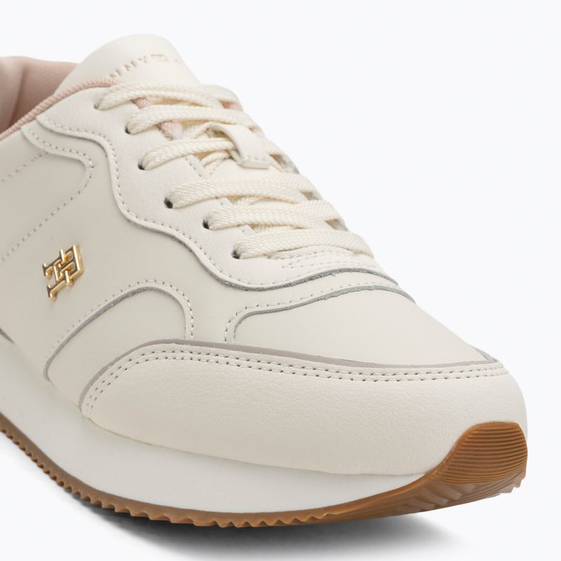 Tommy Hilfiger Leather Runner scarpe da donna avorio petalo/newsprin 7