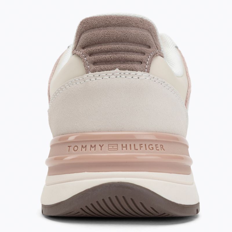 Tommy Hilfiger Scarpe casual da donna Moda Runner Mix bianco brillante/moonstruck/tandoori 6