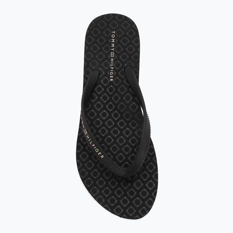Tommy Hilfiger infradito da donna Strap Beach Sandal nero 5