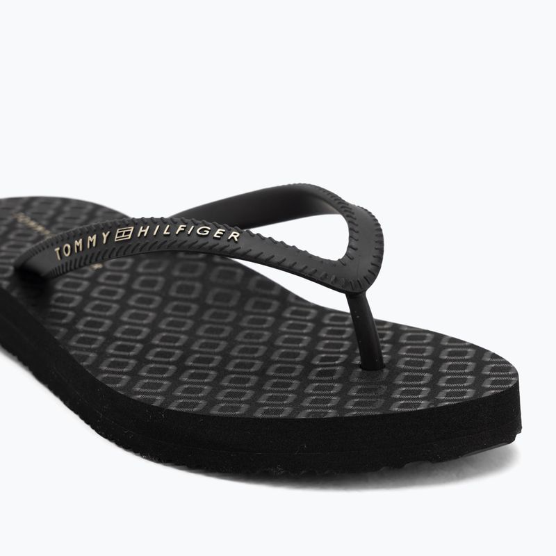 Tommy Hilfiger infradito da donna Strap Beach Sandal nero 7