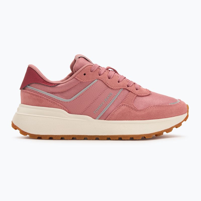 Tommy Jeans scarpe da donna Cleated Runner tahiti berry 2