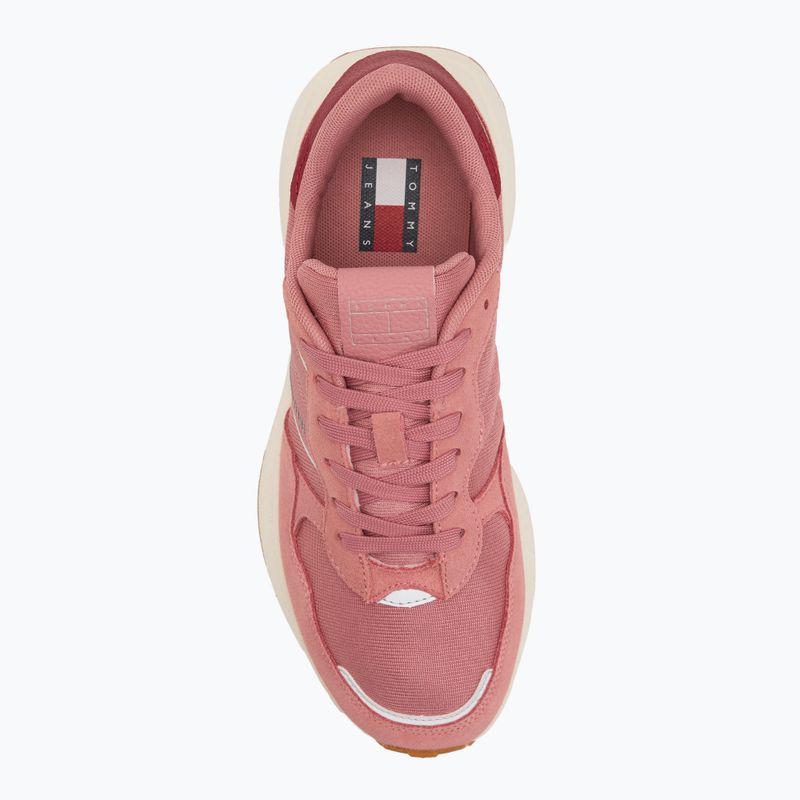 Tommy Jeans scarpe da donna Cleated Runner tahiti berry 5