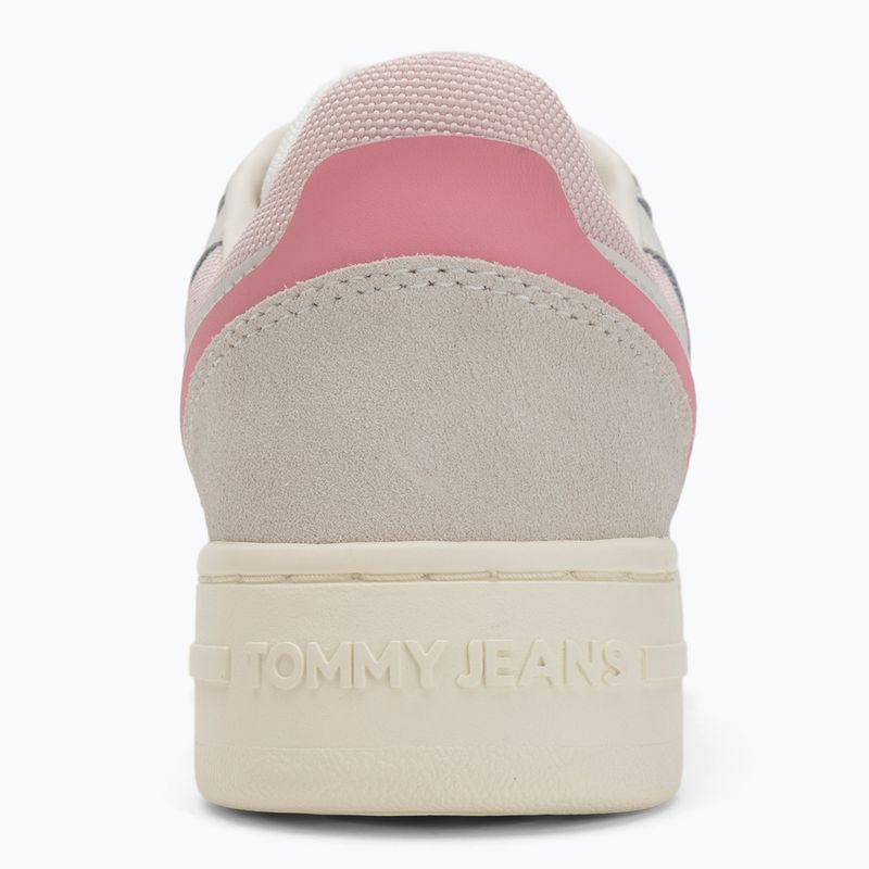 Tommy Jeans Retro Basket - scarpe da donna ecru/rosa 6